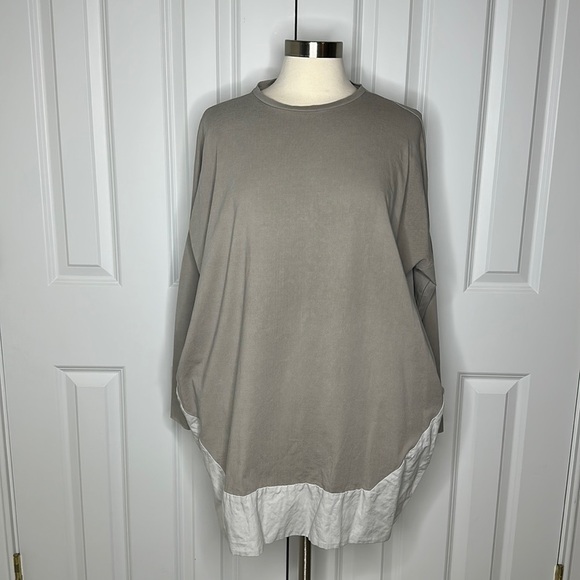 Nuovo Borgo Tan Tunic Top M - Picture 1 of 7